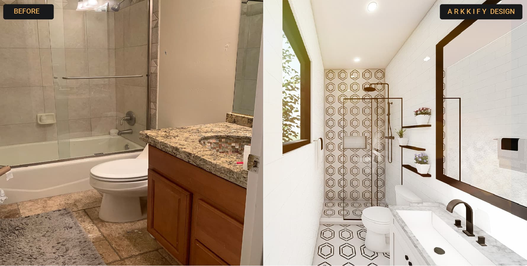 Bathroom Transformation-min